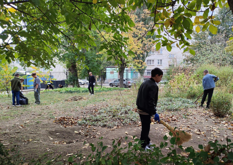 Субботник.